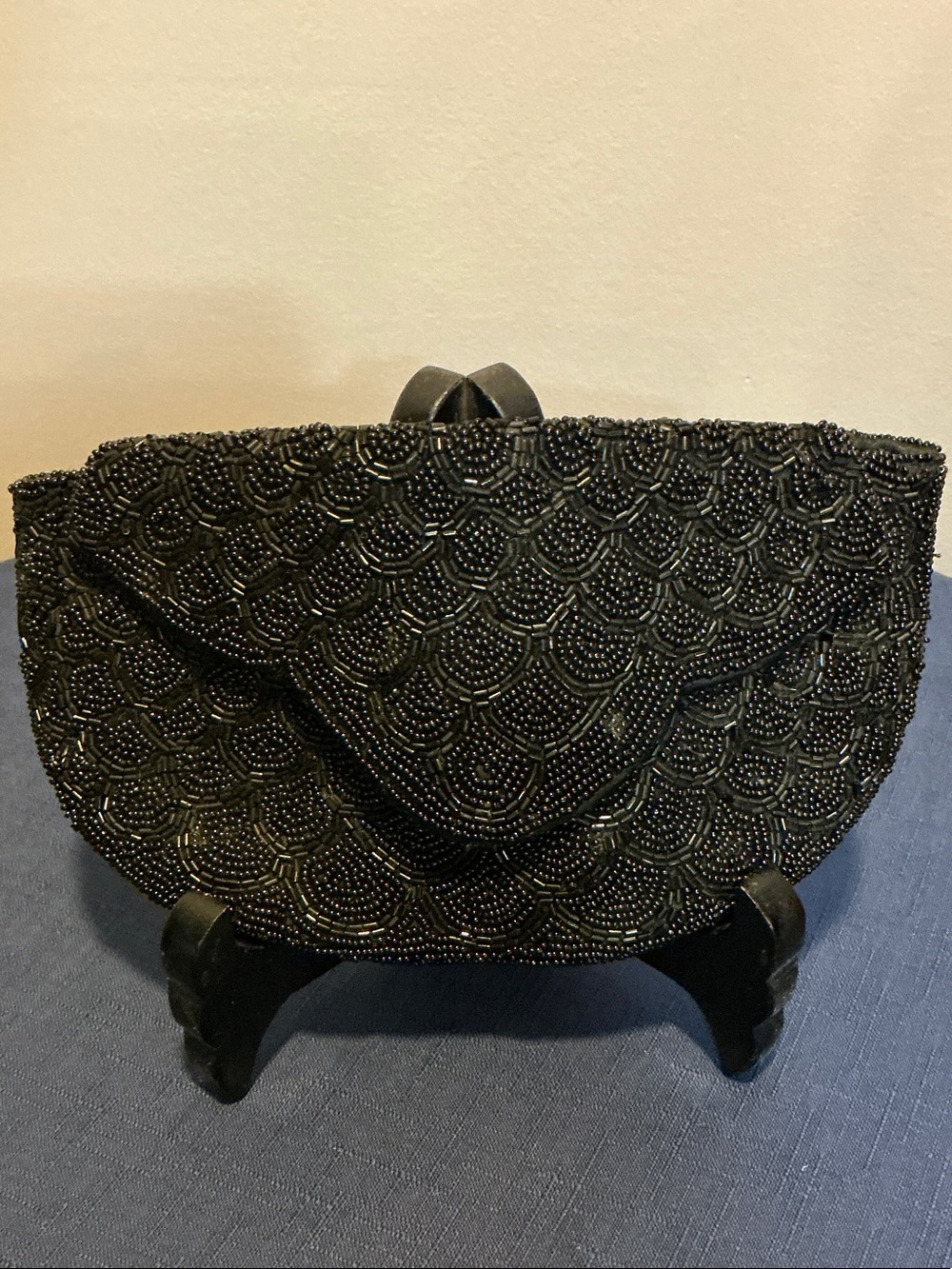 VTG WALBORG BEADED CLUTCH